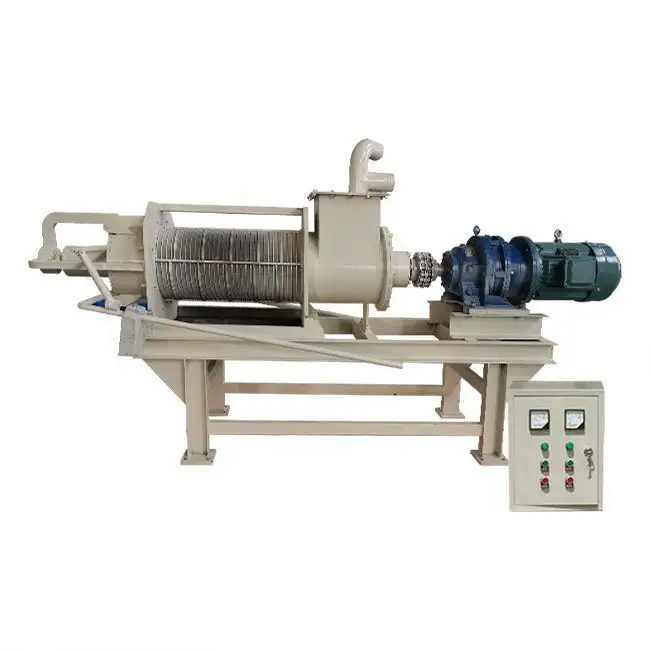 Kullanılan susuzlaştırma ekipmanları/inek gübre bulamaç ayırıcı/gübre susuzlaştırma makinesi hs kodu
