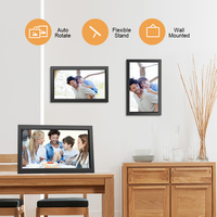Frameo doğrudan tedarik fabrika 10.1 inç 16/32GB LCD dokunmatik ekran WIFI bulut MP4 Video formatı ip dijital fotoğraf çerçevesi