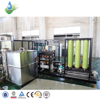 Machine de purification industrielle par osmose inverse, système de traitement de l'eau haute capacité 6000L/heure, osmose inverse, pompe à vase sous pression PLC