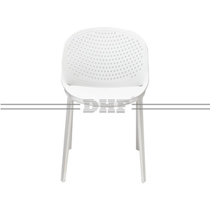 Modern stackable pp chairs Italian design simple comfortable plastic chairs