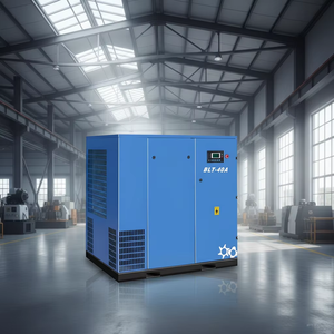 Compressore d'aria a vite VSD 40A 30kW per impieghi gravosi, prestazioni stabili, risparmio energetico per vendita all'ingrosso industriale - Product Image 3