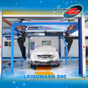 LEISUWASH S90 PREMIUM-A 380V Mesin Cuci Mobil Elektrik Otomatis Penuh Layanan Mandiri dengan Sistem Blower - Product Image 5