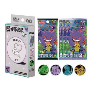 <span class=keywords><strong>Coffret</strong></span> Cadeau Mystère Qualité Supérieure : Cartes à Collectionner Pokémon Écarlate & Violet, 151 Pièces, Ensembles <span class=keywords><strong>de</strong></span> Pièces Surprise, Bulbasaur, Mew - Product Image 5