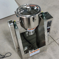 Mélangeur de poudre sèche à l'échelle de laboratoire 5-20L en acier inoxydable pour aliments, poudres et granulés