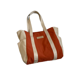 VietnamSample! Folding Cartoon <b>Canvas</b> <b>Tote</b> Shopping Bag Messenger Crossbody Custom Printed Letter for Women with Zipper Closure - Product Image 1