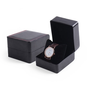 <span class=keywords><strong>OJR</strong></span> OEM/ODM Individuelles Logo Einzelne Uhren-Geschenkverpackung Caja De Relojes Luxuriöse PU-Leder Uhrenbox - Product Image 3