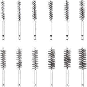 Juego de cepillos de limpieza de alambre de acero, 38 piezas, cepillo multifuncional para limpieza y eliminación de óxido - Product Image 3