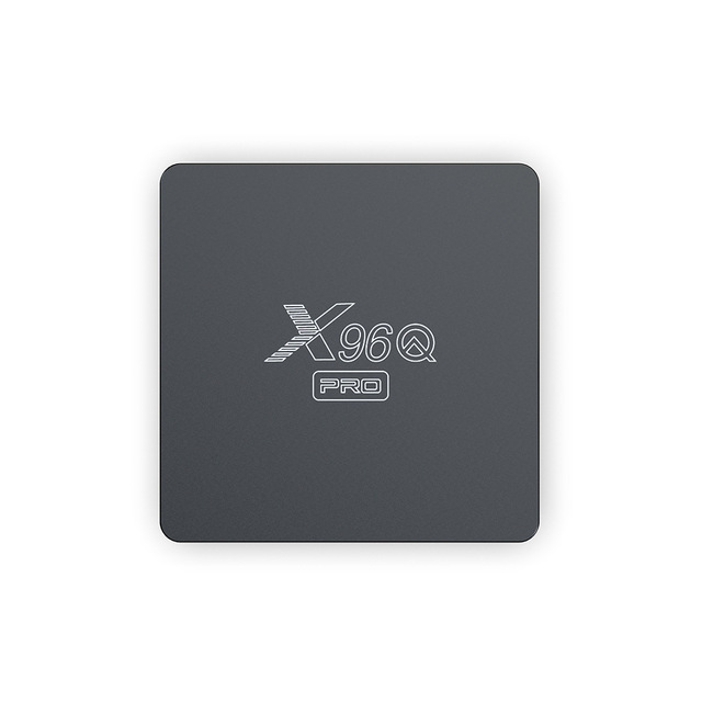 X96Q Pro Android TV Box with Allwinner H313 1GB/8GB 2GB/16GB 100M LAN.2.4GHz 4K Support IPTV Player