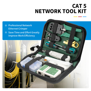 Network Cable Repair <strong>Toolkit</strong> Multi-Tool Set for Installation and Maintenance Hand-Power Source OEM Customizable - Product Image 2