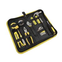 Kit d'outils à main en acier pour mécanicien, 36 pièces, garantie 1 an - Jeu de tournevis, pinces, matériel d'entretien, sac pour projets de réparation quotidiens