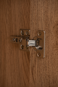 Spacious 3 Door Oak Colour SAMOS Wardrobe Modern Bedroom Closet with Hanging Rail and Shelves Large <b>Clothes</b> <b>Storage</b> Solutions - Product Image 6