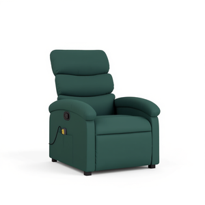 Fauteuil de massage vert inclinable D0100H5PVU6, massage complet du corps, utilisation domestique, télécommande sans fil - Product Image 1