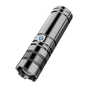 Linterna de Alta Potencia 19Baba de Aleación de Aluminio, Alcance de 100-200m, Recargable, con Zoom, para Uso en Exteriores y en el Hogar - Product Image 1