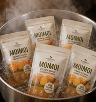 Sachet d'emballage alimentaire personnalisé MOIMOI, résistant à la chaleur, refermable, de qualité alimentaire, pour repas prêts à cuire