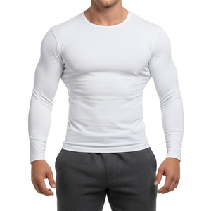 Rashguard uni pour homme fabriqué directement en usine à prix raisonnable, rashguard personnalisé à manches longues en polyester pour homme en promotion - Product Image 2