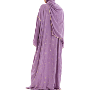 Nouvelle Arrivée Robe Ample Imprimée à Manches Chauve-Souris Vêtement Islamique Abaya <span class=keywords><strong>Marocaine</strong></span> Musulmane <span class=keywords><strong>en</strong></span> <span class=keywords><strong>Ligne</strong></span> - Meilleure Vente - Product Image 6