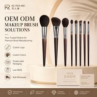 Ensemble de pinceaux à maquillage à poils doux, kit de pinceaux cosmétiques de luxe pour marques cosmétiques, fournisseur en gros OEM et étiquette privée