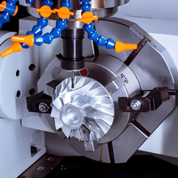 Penjualan Langsung Pabrik Mesin Milling Berkualitas Tinggi VMC7124 Pengontrol Fanuc 3/4/5-axis Mini CNC Milling Machine Center