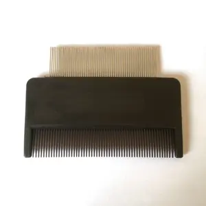 Double Sided Plastic And Stainless Steel Teeth Human Hair Lice Nit Louse Tick Flea Removing Cleaning Comb