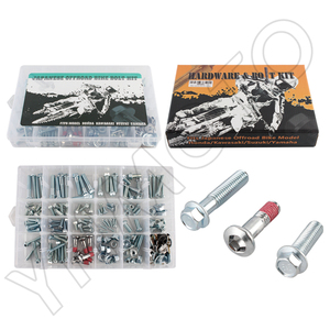 ชุดอุปกรณ์น็อตยูโรสไตล์ YHMOTO 210 ชิ้น สำหรับอะไหล่รถ KTM SX XC EXC Enduro - Product Image 3