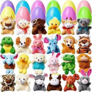 ของเล่นตุ๊กตาสัตว์ขนนุ่มไข่อีสเตอร์แบบไข่เซอร์ไพรส์ข้ามพรมแดน กล่องสุ่มรูปกระต่าย บรรจุของเล่นตุ๊กตาสัตว์ขนนุ่ม - Product Image 5