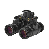 JKNV PVS31 Gen2+ Fom 1400-1800 P43 P45 Binokuler Perbesaran 1x Tahan Air 7 Tingkat Kecerahan Putih Hijau Opsional 1 Tahun