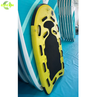 Planche de sauvetage gonflable colorée personnalisée Green Factory pour jet ski, planche de surf et de sauvetage à vendre