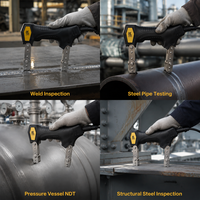 Détecteur de défauts par particules magnétiques portable AC/DC LKMT-D6 avec lumière UV pour l'inspection des soudures et les applications NDT