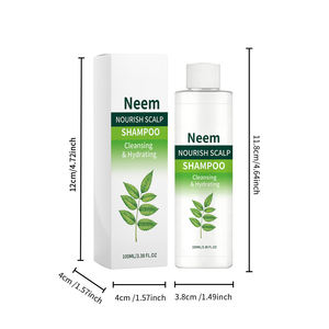 Champú hidratante de Neem que limpia suavemente el cabello, cuida el cabello ligero diariamente y ofrece un cuidado refrescante. - Product Image 6