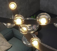 Suspension luminaire avec sangle en cuir, verre dépoli, LED, finition laiton antique, pour salle à manger, îlot de cuisine, E27, hauteur réglable