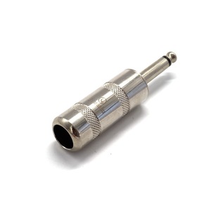 6.35Mm Stereo Phone Plug 2 Pins Audio Connector For Guitar <b>Microphone</b> <b>Speaker</b> - Product Image 1