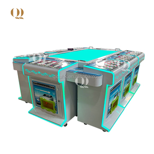 QIQU 2025 nouvelle version vente chaude états-unis compétence populaire poisson tir chasseur jeu Machine 55 pouces 8 joueurs armoire détachable - Product Image 4