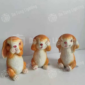 Luces con diseño de conejo para exteriores IP65 para decoración de jardín, césped, paisaje e instalaciones festivas - Product Image 6