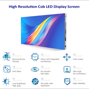 จอวิดีโอวอลล์ LED ความละเอียดสูง 4k 8k สำหรับภายในและภายนอกอาคาร แบบ COB LED  ขนาด P0.78 P0.9 P1.25 P1.56 ระยะพิกเซลเล็ก จอแสดงผล LED แบบ COB รุ่น KD-CLD Hi - Product Image 2