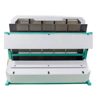Trieuse optique à 5 canaux pour riz, vente directe usine, machine de tri de couleur pour riz poli à grains ronds et haricots, avec certificat CE