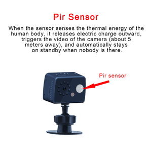 <span class=keywords><strong>Camera</strong></span> Mini PIR Phát Hiện Chuyển Động Tầm Nhìn Ban Đêm HD 1080P - Product Image 3