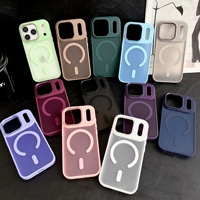 Coque rigide magnétique anti-traces de doigts pour iPhone 18 Pro Max, compatible iPhone 16 Pro, 15, iPhone 17 Pro Max – Nouvelle protection anti-chute