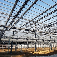 Conception d'atelier en structure métallique préfabriquée, bâtiment en structure métallique
