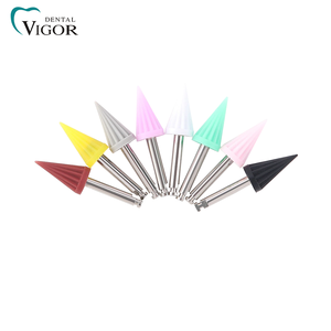 Juego de Cepillos y Copas de Pulido Dental de Alta Eficacia para Clínica Dental y Laboratorio, Colores Surtidos, 100 Piezas - Product Image 3