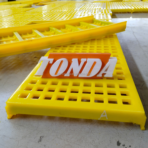 कारखाने मूल्य रैखिक कंपन स्क्रीन पॉलीयूरेथेन सिविंग मशीन अयस्क पानी और तरल सिविंग के लिए निर्माण के लिए - Product Image 4