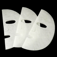 Masque facial en gel sec vert de haute qualité avec matériaux transparents écologiques, hydratant et régulateur de sébum