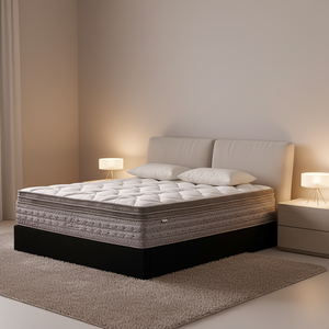 Kasur Busa Memori Pocket Spring Hypo-allergenic Ukuran Sesuai Pesanan OEM/ODM, Dikemas Gulung dalam Kotak, Kasur Tidur Nyaman - Product Image 1