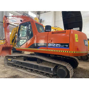 Excavadora de cadenas Doosan DH225LC-7 usada original en oferta, excavadora Doosan en buen estado a la venta - Product Image 5