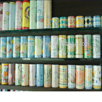 Revêtement mural adhésif en PVC 3D motif pierre, papier peint Vintage imperméable pour salle de bains et cuisine, loisirs créatifs