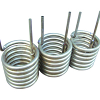 Tube en titane et coquille échangeur de chaleur évaporateur pièces d'échangeur de chaleur titane bobine tuyau bobine Tube Utubes