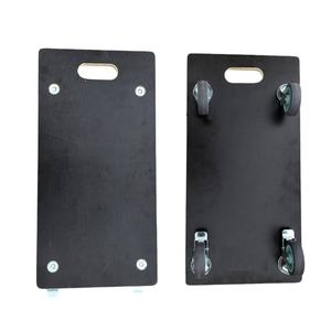 Мебельная тележка грузоподъемности 300 кг, тележка с двумя колесиками с тормозами, деревянная тележка на платформе - Product Image 2