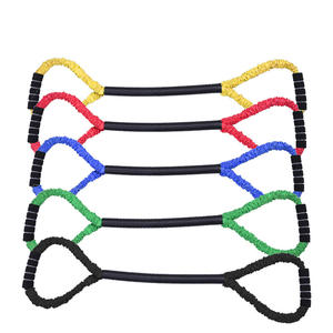 Expansor de pecho <span class=keywords><strong>para</strong></span> hombres y mujeres, cuerda de tracción ajustable de látex natural, TPE, yoga, pérdida de peso, <span class=keywords><strong>cadera</strong></span>, brazo, entrenamiento eléctrico - Product Image 5