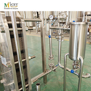 Equipo de Elaboración de <span class=keywords><strong>Cerveza</strong></span> MICET 300L 350L 400L, Microcervecería Eléctrica de 2 Recipientes, <span class=keywords><strong>Unidad</strong></span> de Maceración y Elaboración para Cervecerías y Salas de <span class=keywords><strong>Cerveza</strong></span> - Product Image 4
