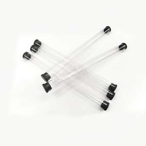 Tubes en plastique transparent résistants sur mesure en gros, <span class=keywords><strong>bouchon</strong></span> <span class=keywords><strong>à</strong></span> vis privé, emballage en bâtonnets, PP <span class=keywords><strong>PVC</strong></span> ABS coloré, logo personnalisé - Product Image 5