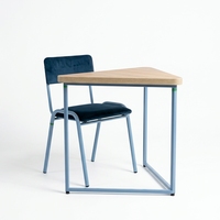 Bureaux et chaises d'école primaire, design moderne, acier écologique, durable, marque Yueyi, garantie 3 ans, modèle n° 1